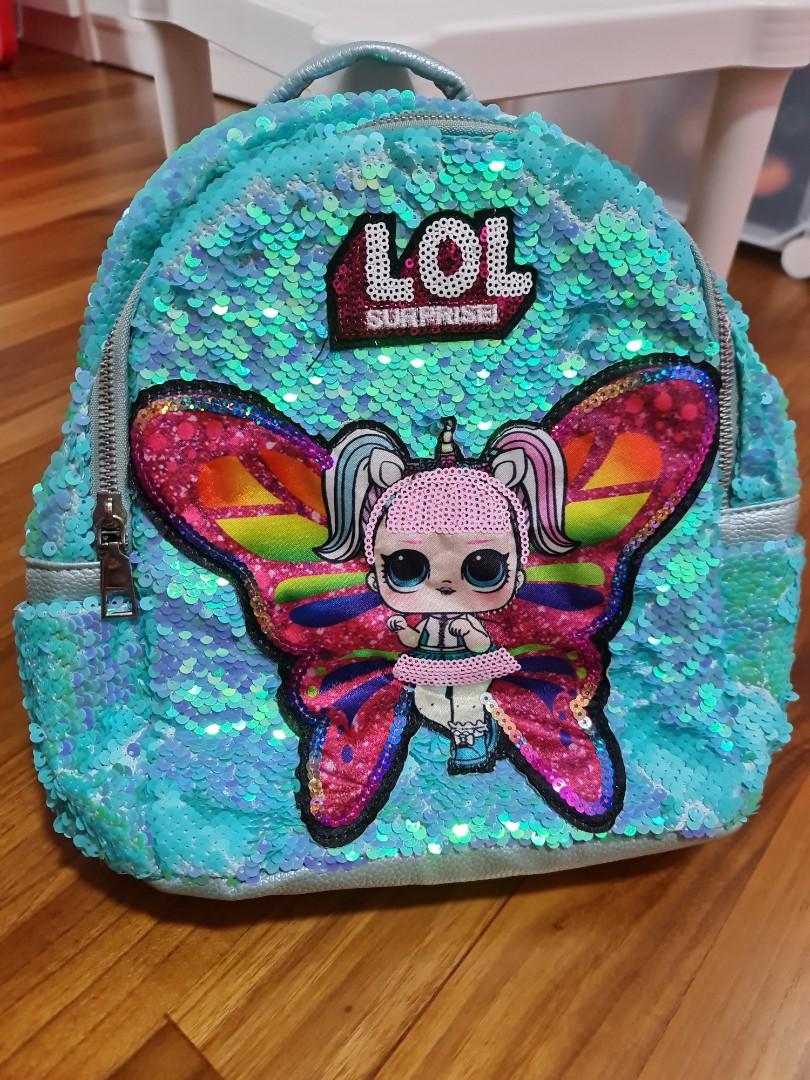 FLASH SALE BRAND NEW LOL Sequin Bags Blue Babies Kids Babies Kids Fashion on Carousell