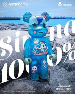 BNISB 1000% Tokidoki Sirena Be@rbrick