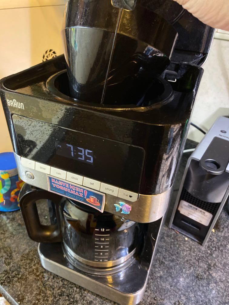 Braun drip coffee maker, TV & Home Appliances, Kitchen Appliances
