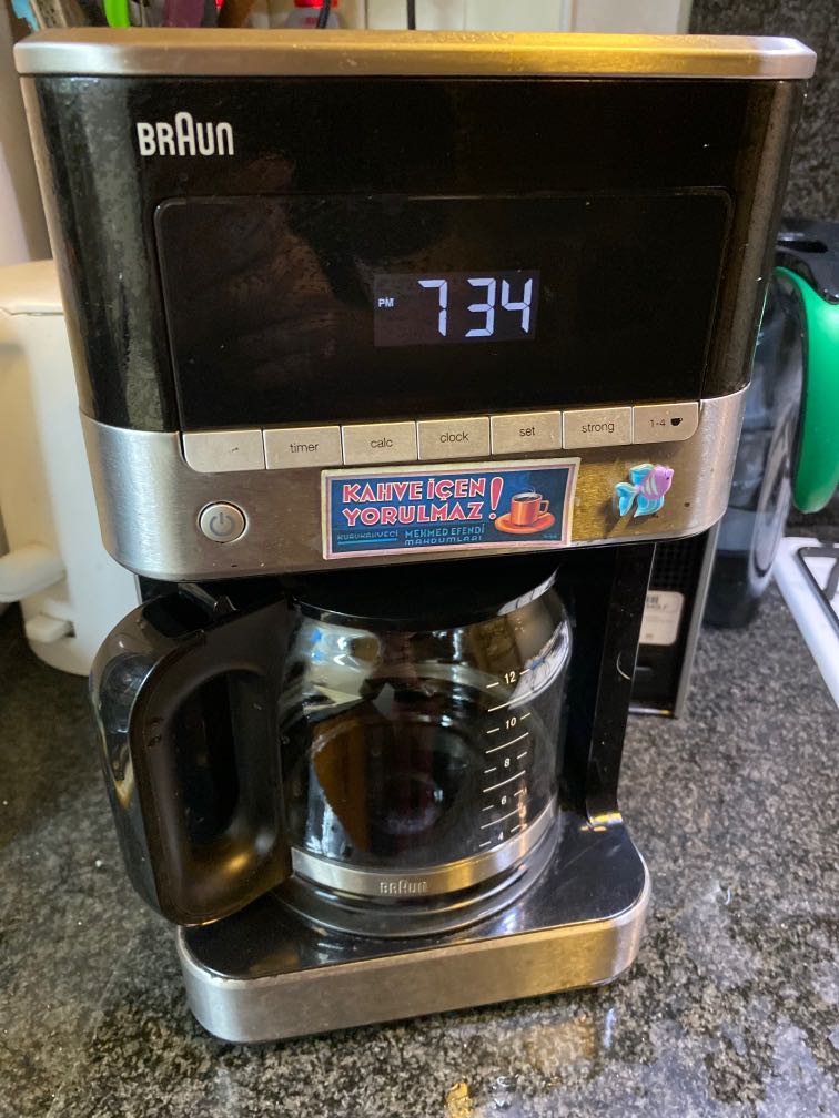 Braun drip coffee maker, TV & Home Appliances, Kitchen Appliances
