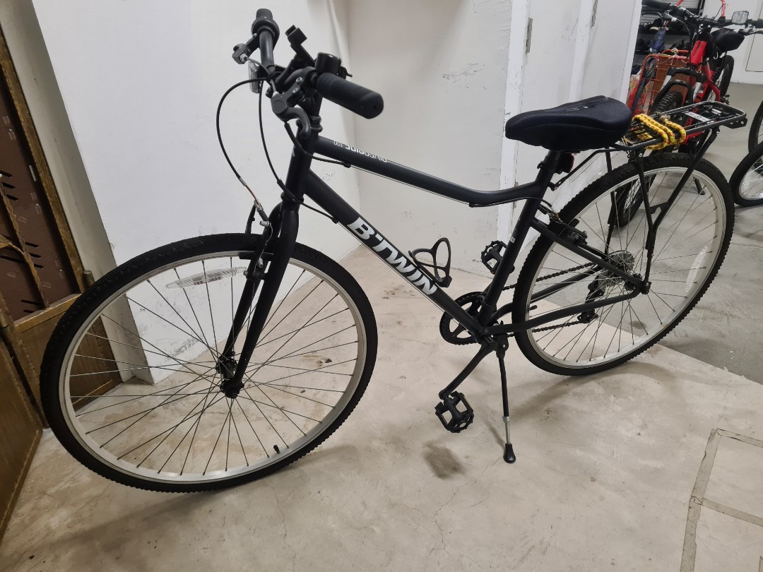 Btwin Riverside 100 6speed Hybrid bicycle, Sports Equipment, Bicycles