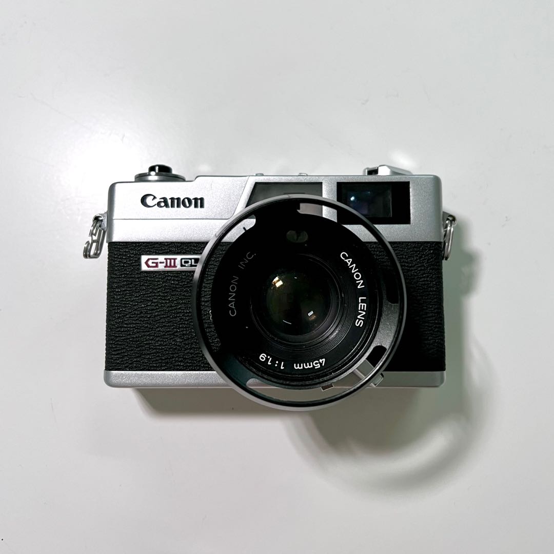 Canon Canonet QL19 Giii Rangefinder Film Camera, Photography