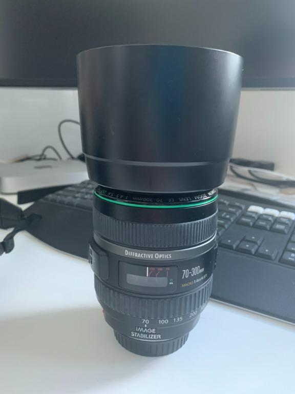 Canon EF 70-300mm f4.5-5.6 DO IS USM, 攝影器材, 鏡頭及裝備- Carousell