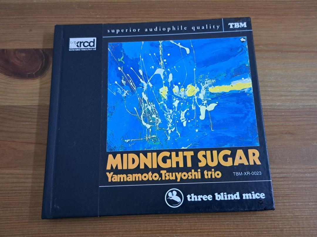 CD Midnight Sugar Tsuyoshi Yamamoto Trio xrcd TBM 三盲鼠發燒天碟 