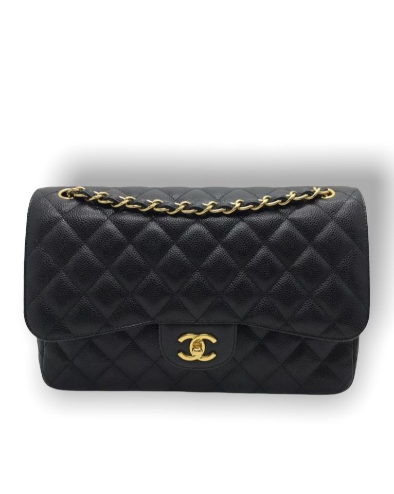 Chanel jumbo, Barang Mewah, Tas \u0026 Dompet di Carousell