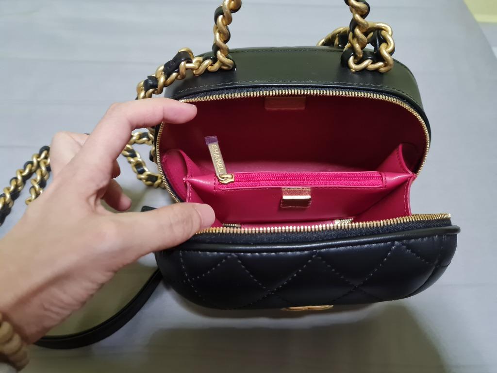 Chanel Small Vanity Case in Neon Pink — UFO No More