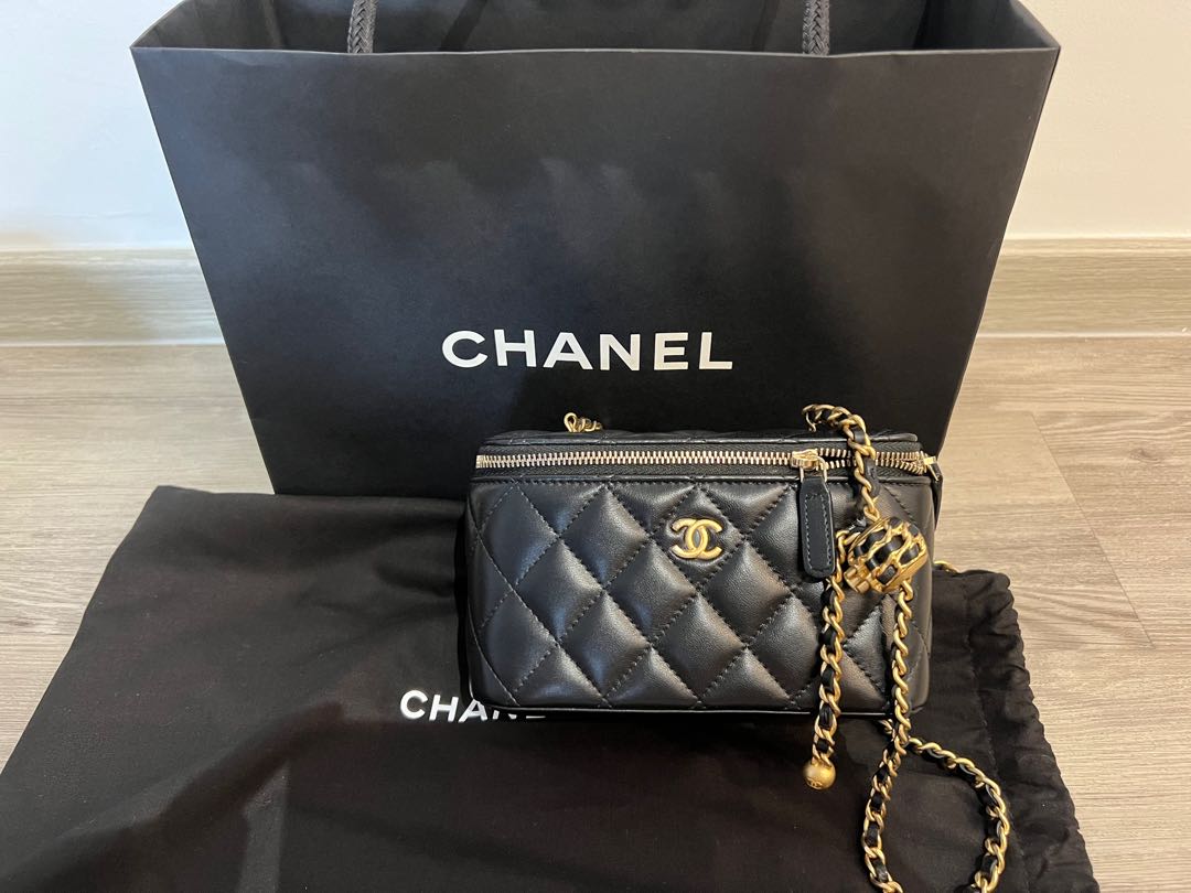 Chanel Multicolor CC Filigree Vanity Cases  Bragmybag