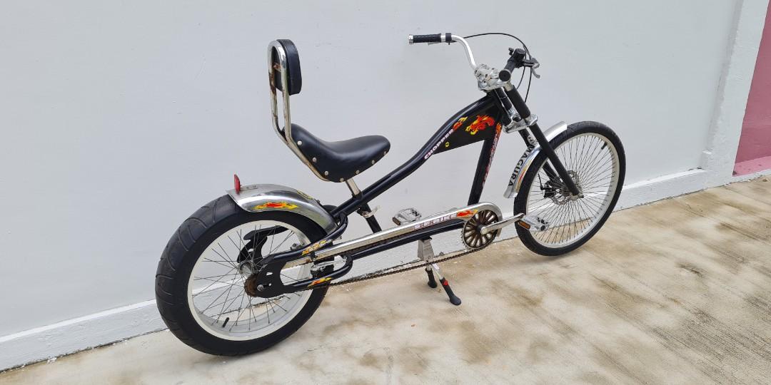 Schwinn orange hotsell county chopper bike