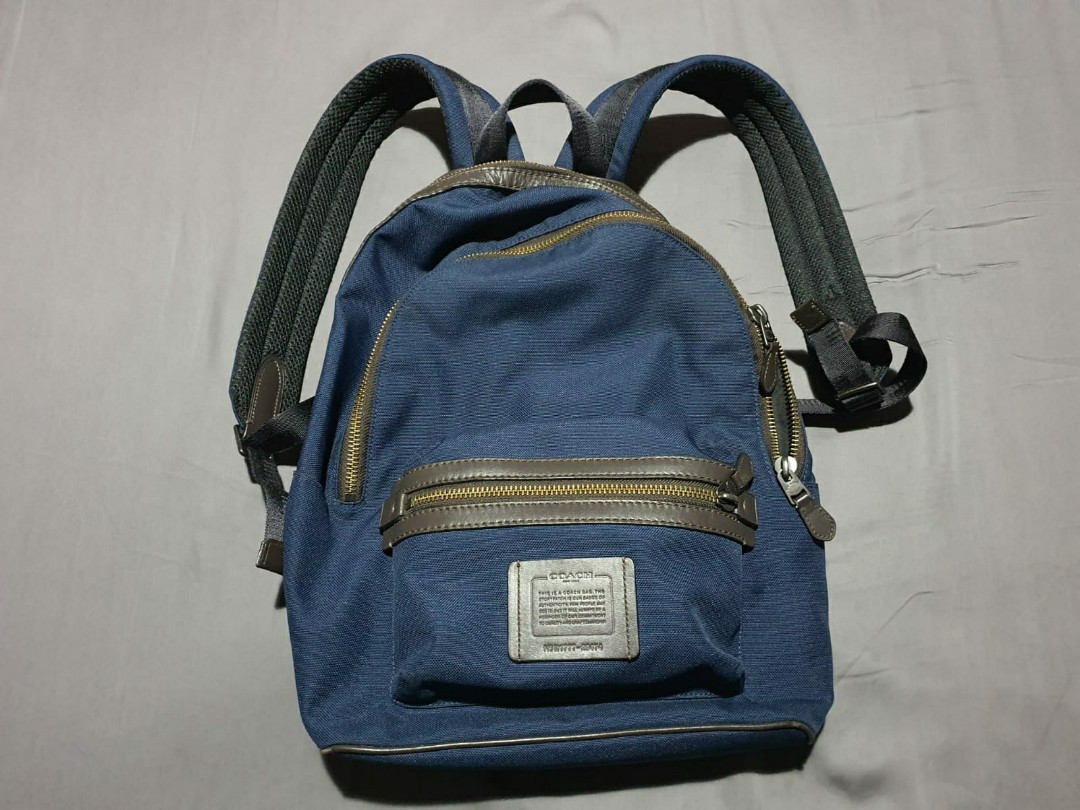 Coach academy online backpack 15