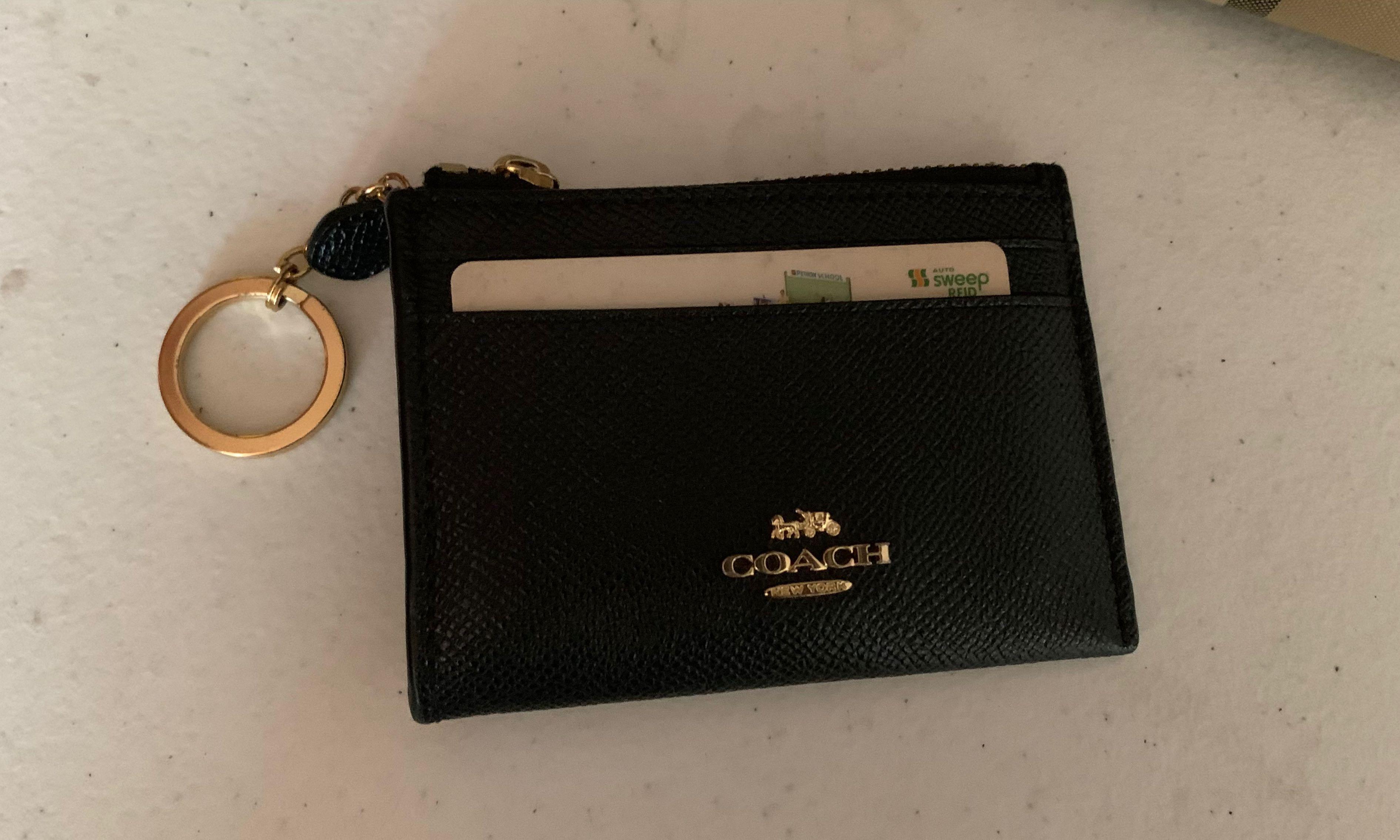 Coach ID card holder wallet, Women's Fashion, Bags & Wallets, Wallets