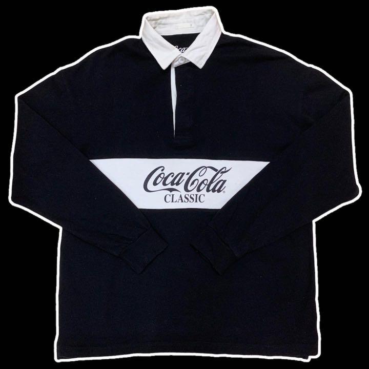 COCA COLA POLO RUGBY Men s Fashion Tops Sets Tshirts Polo