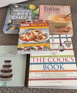 Cook/bake books