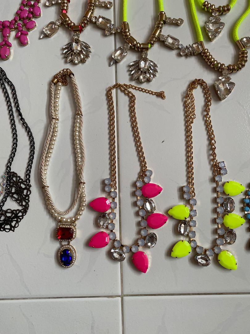 Chunky costume on sale jewelry necklaces