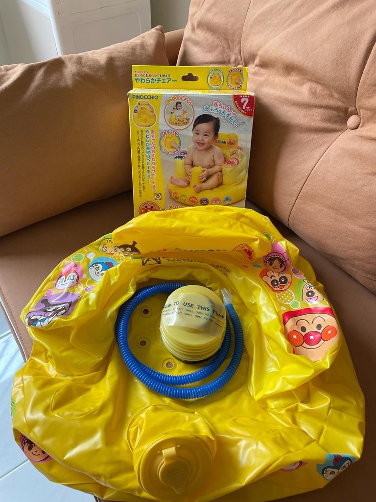 Cute Pinocchio Anpanman Inflatable Seat for Infant Baby Chair (Home Use ...