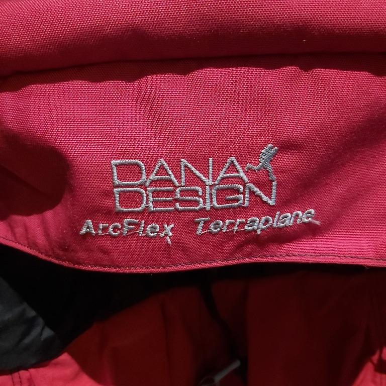 Sac à Dos De Randonnée Dana Design Arcflex Astralplane - Grand Format, Rouge/noir, Cadre Interne - Parfait Pour Le Trek !