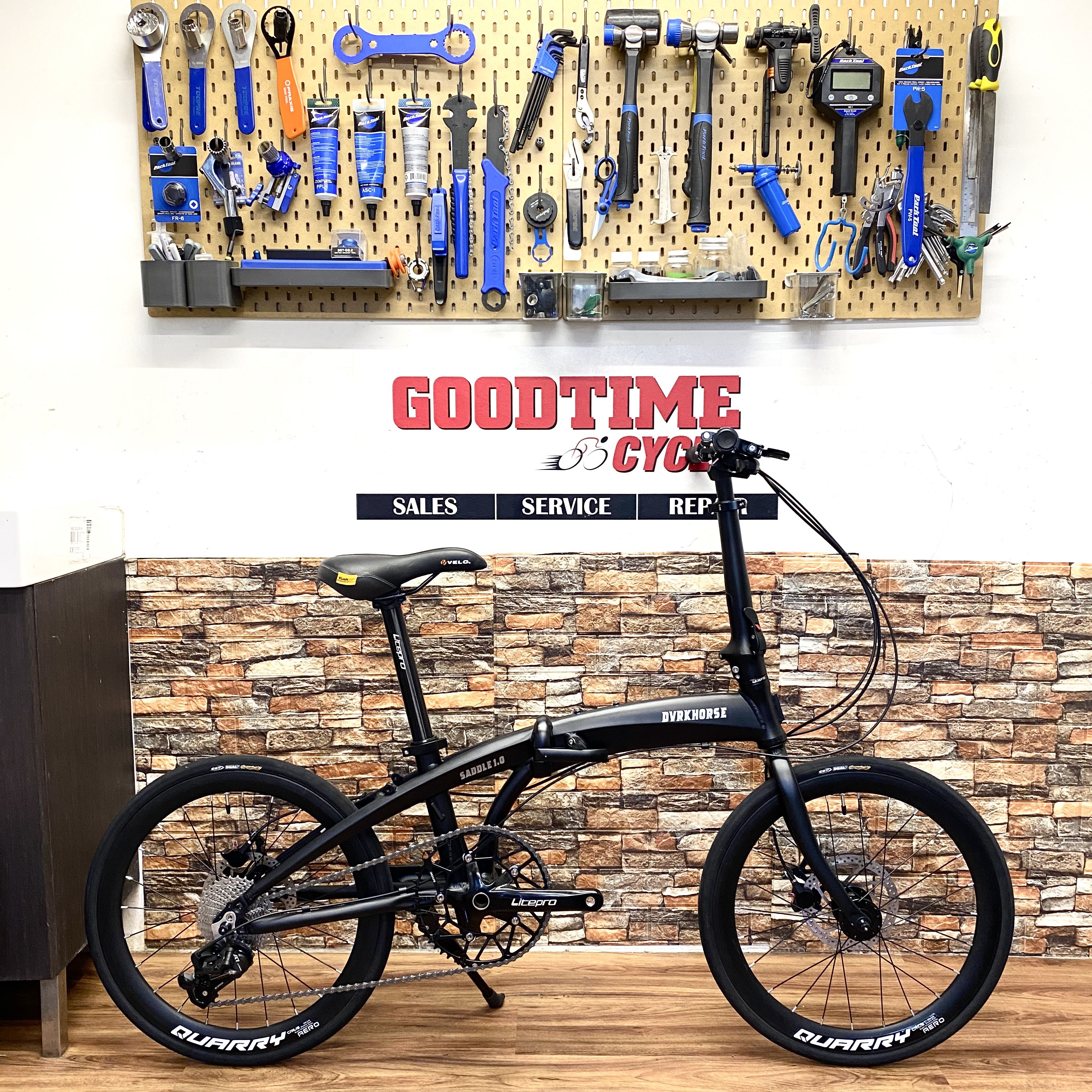 DVRKHORSE 451 Folding Bike Foldable Bicycle Dahon Rifle Crius
