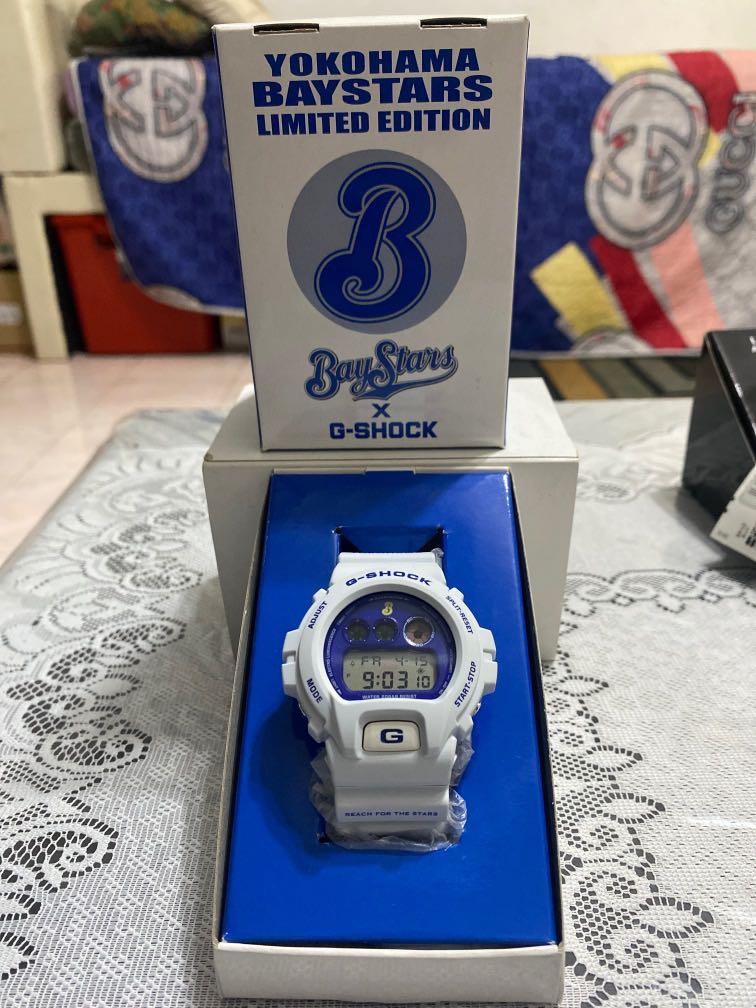 DW6900 Yokohama Baystars G-Shock, Luxury, Watches on Carousell