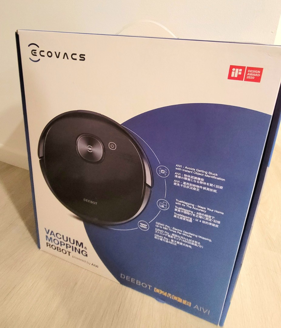 Ecovac Vacuum & Mop, Furniture & Home Living, Cleaning & Homecare