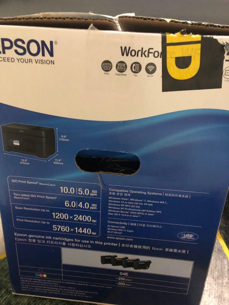 Epson Printer (Category: Other Home Appliances) located in Singapore. Submitted by tippssy (Listing ID 1155286007, Image 3). Description: I also Accpet paynow Brand new Epson Printer It’s wireless can be connected through your devices and has many other functions Original price : $650.