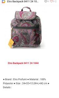 Etro Backpack original