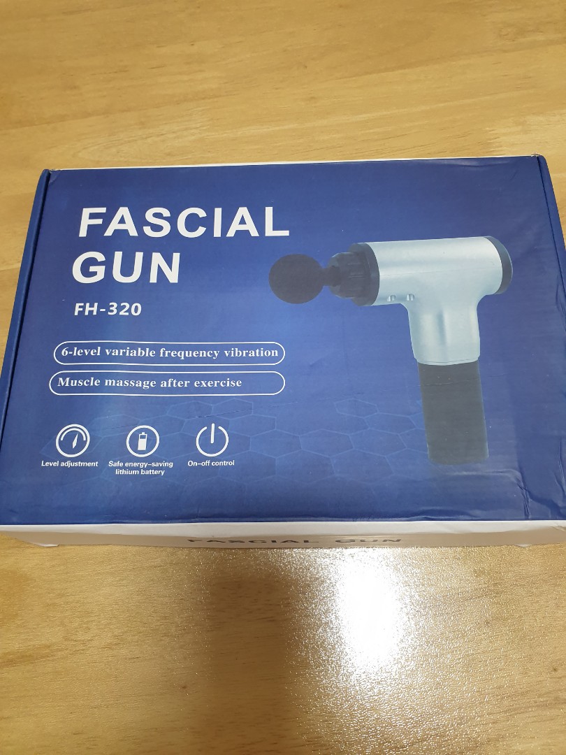 Fascial Gun FH-320, Health & Nutrition, Massage Devices on Carousell