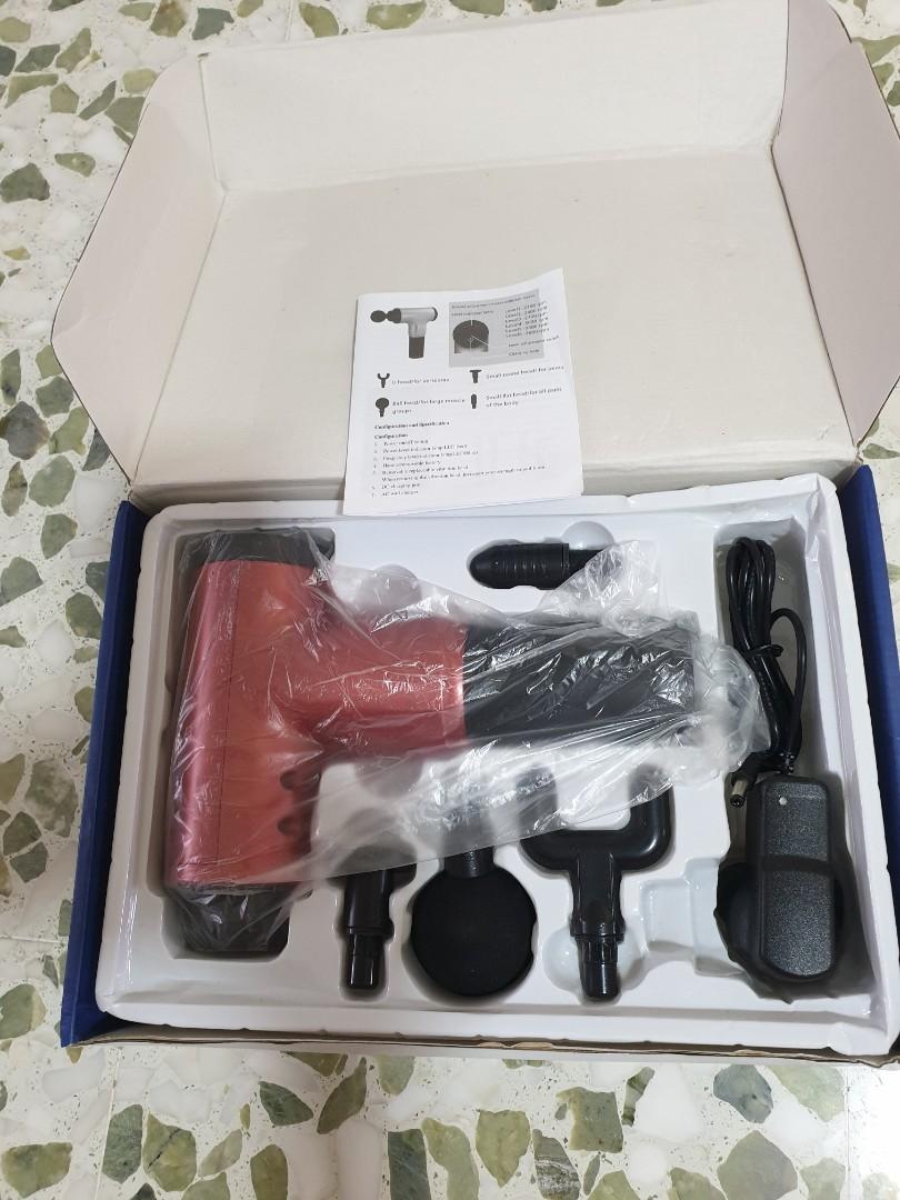 Fascial Gun FH-320, Health & Nutrition, Massage Devices on Carousell