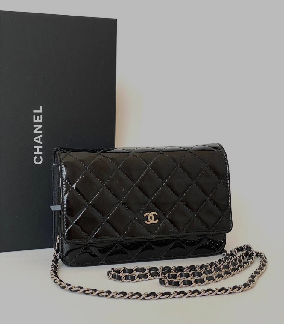Fast Sale Preloved Chanel WOC Black 19 sz 19 x 12 cm With holo dustbag and box Nett Exclude ongkir 2 Barang Mewah Tas Dompet di Carousell