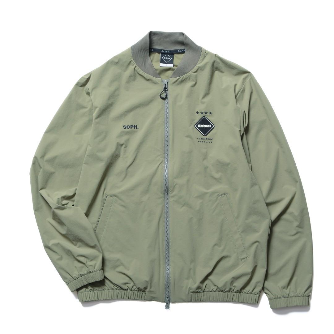F.C.Real Bristol fcrb DRY ACTIVE STRETCH RIBBED JACKET, 男裝, 外套