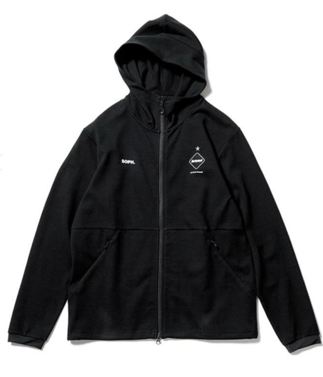 S 美品 F.C.R.B. RELAX FIT ZIP UP HOODIE F.C.Real Bristol RELAX FIT ZIP UP HOODIE