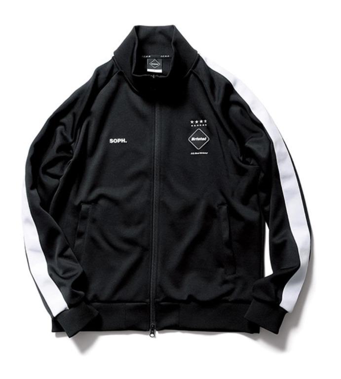 人気商品超目玉 目玉商品 【23ss】FCRB TRAINING TRACK HOODIE 黒 M