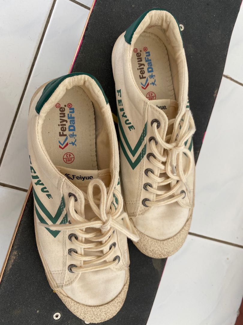 Feiyue coco green Men s Fashion Footwear Casual shoes on Carousell