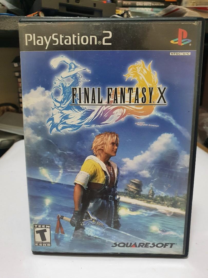 Final Fantasy X Sony Playstation 2 Ntsc U C Video Gaming Video Games Playstation On Carousell