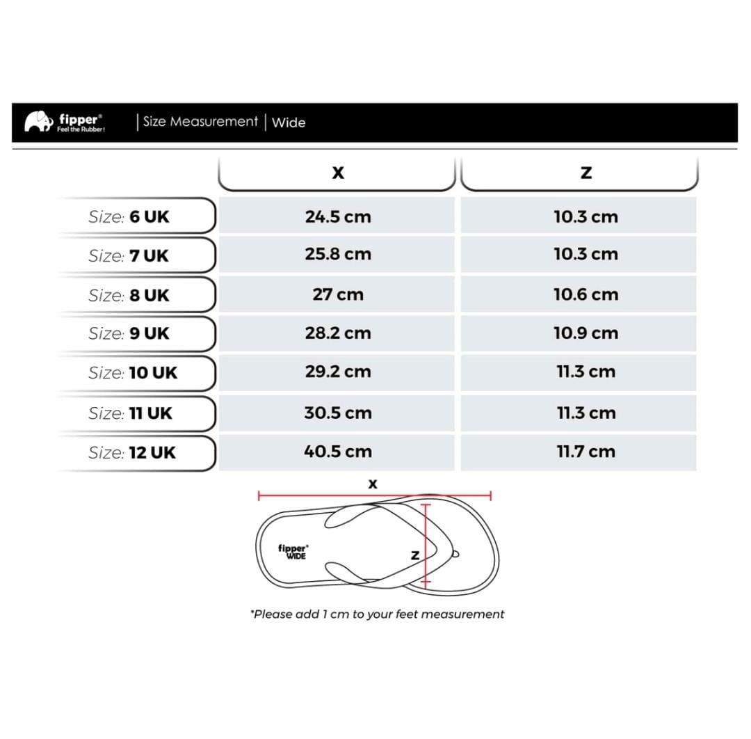 Slipper size 8 in 2025 cm
