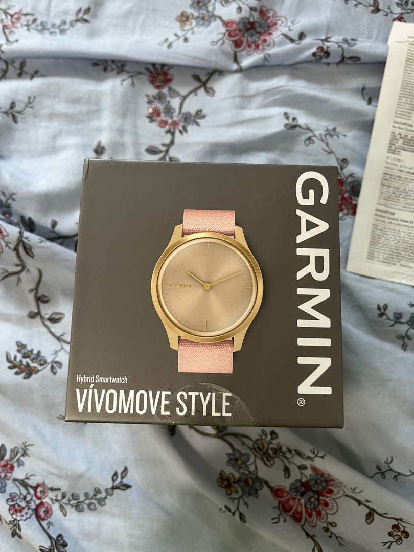 Garmin Vivomove Style Watch, Mobile Phones \u0026 Gadgets, Wearables \u0026 Smart  Watches on Carousell