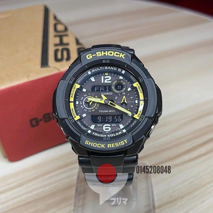 G-Shock GW-3500B-1A GravityMaster Sky Cockpit Series, Men's