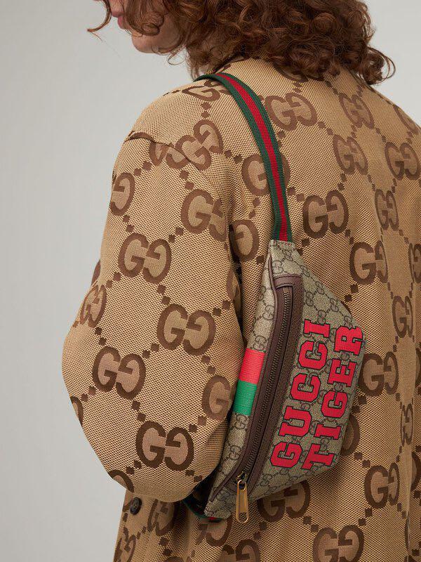 Gucci tiger bum bag hot sale