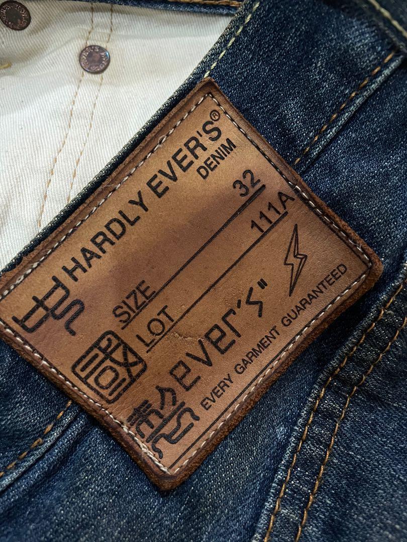 HARDLY EVERS DENIM SElVEDGE, Men's Fashion, Activewear on Carousell