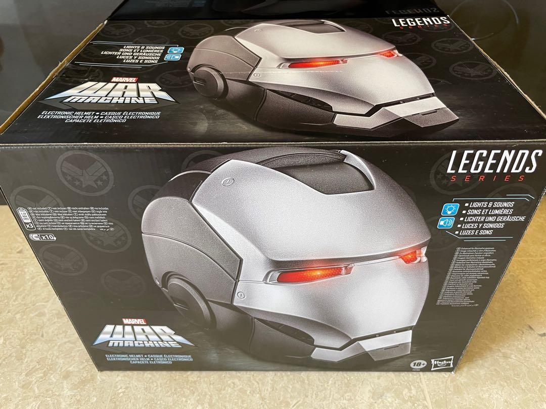 Hasbro Marvel Legends Series War Machine Roleplay Premium Collector  Electronic Helmet with LED Light FX 