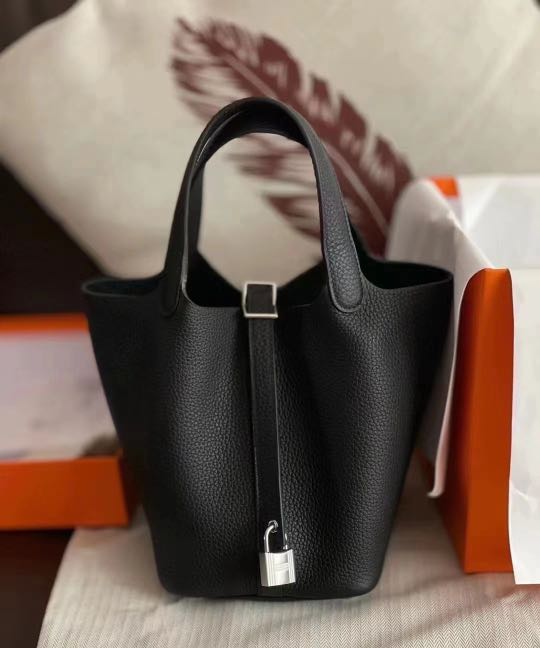 🆕 AUTHENTIC HERMES PICOTIN 18 ANEMONE PHW, Luxury, Bags & Wallets on  Carousell