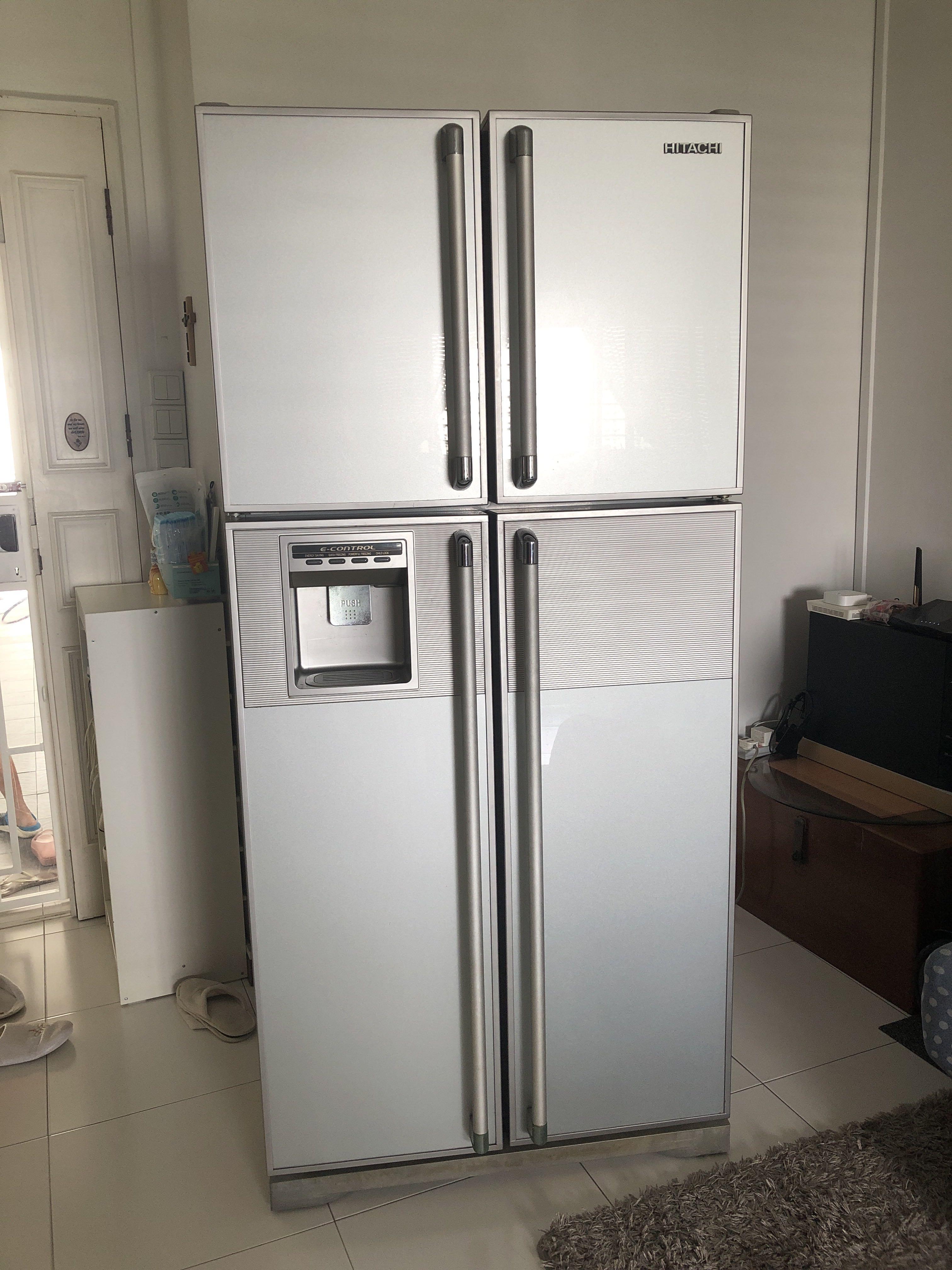 Hitachi 4 doors fridge, TV & Home Appliances, Kitchen Appliances, Refrigerators & Freezers on