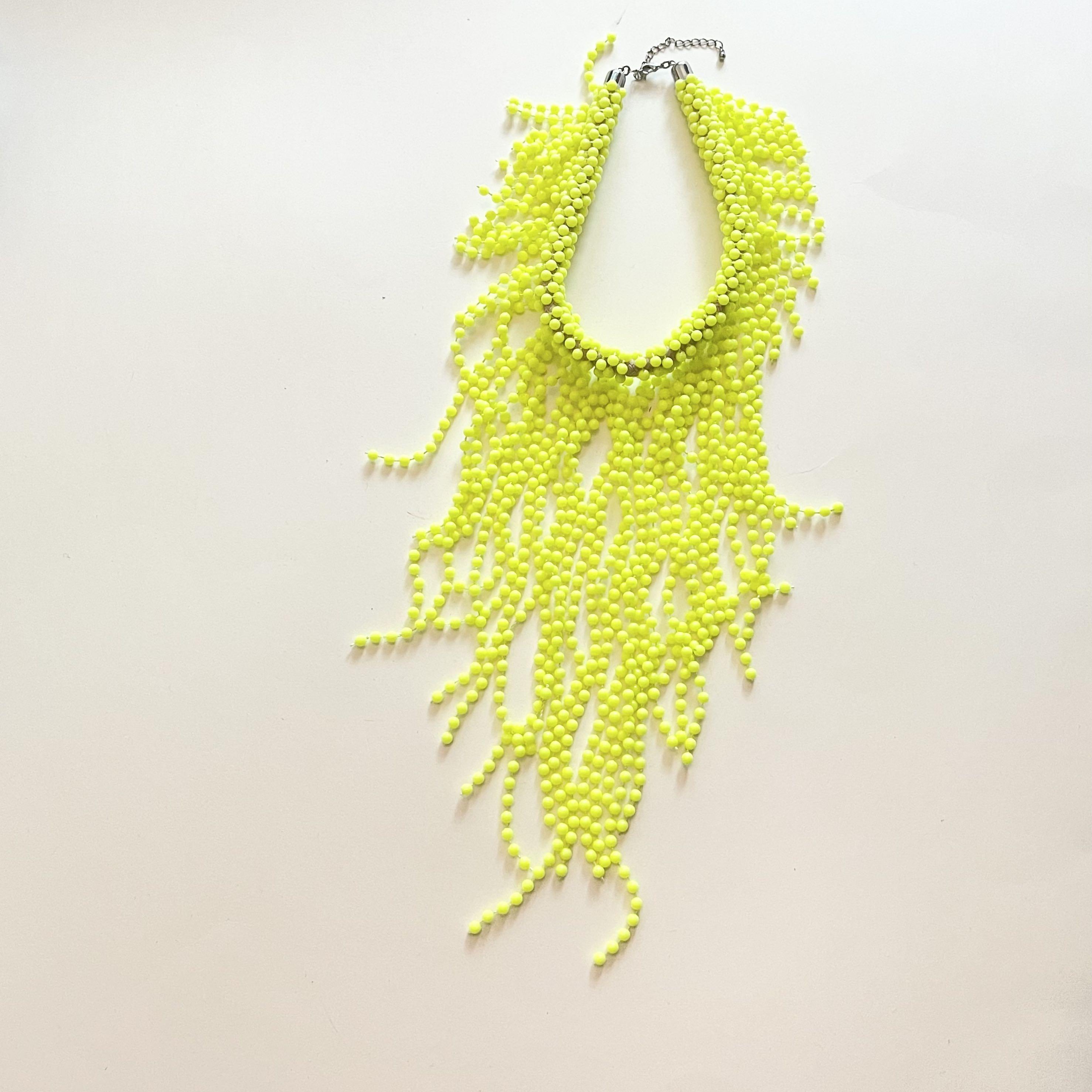 Neon discount yellow jewelry
