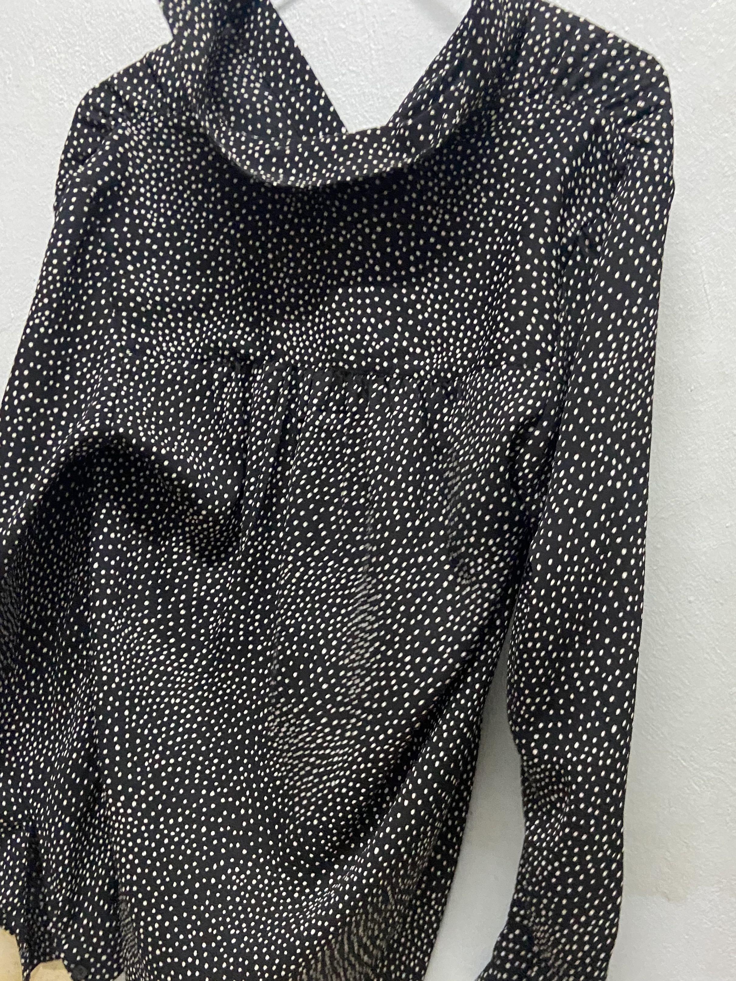 H&m polka dot blouse cheap