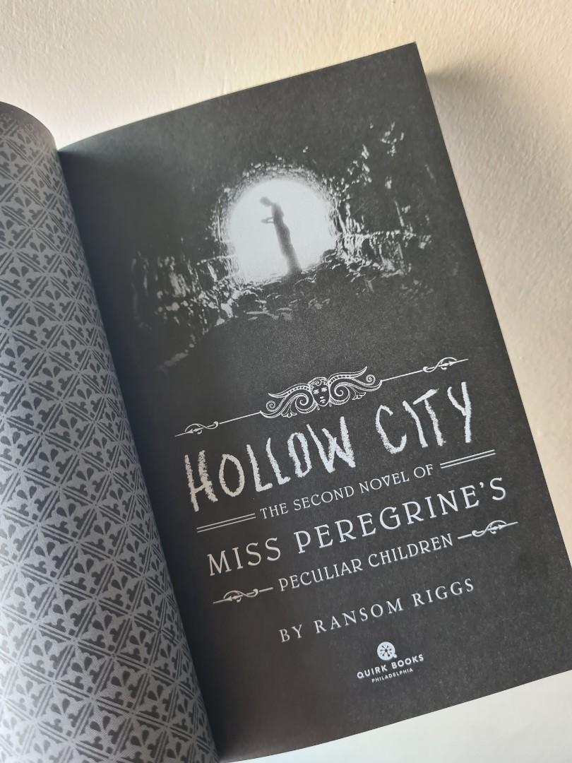 Hollow City (Category: Storybooks) located in Quezon City. Submitted by charami (Listing ID 1155148333, Image 2). Description: In very good condition. Read once. Also selling as a bundle with Miss Peregrine's Home for Peculiar Children (discounted set), please see posting..