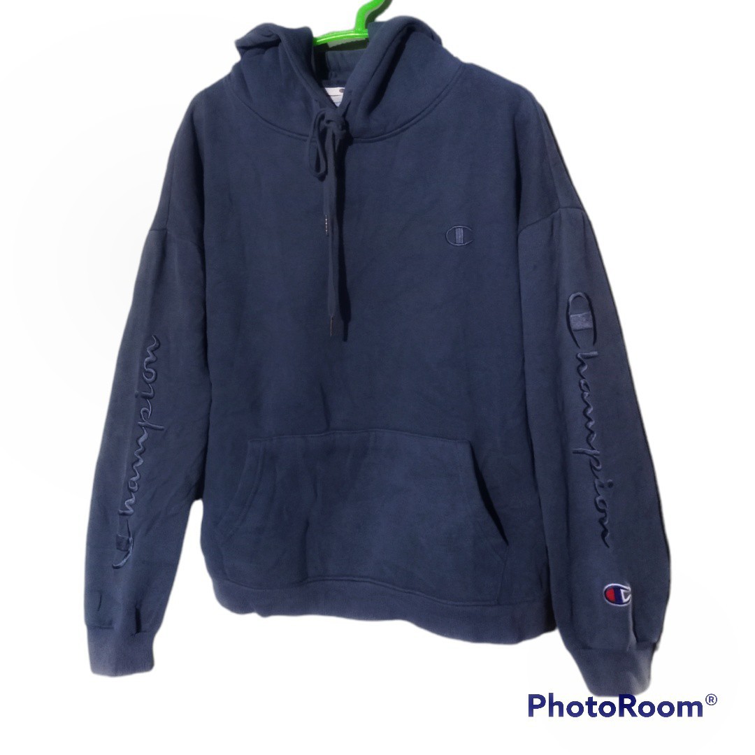 Hoodie champion bordir hot sale