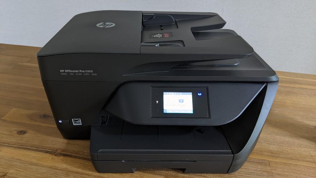 Best All In One Printer Fax Scan Copy HP OfficeJet Pro 6960 (Print, Fax, Scan, Copy, wireless printing) All