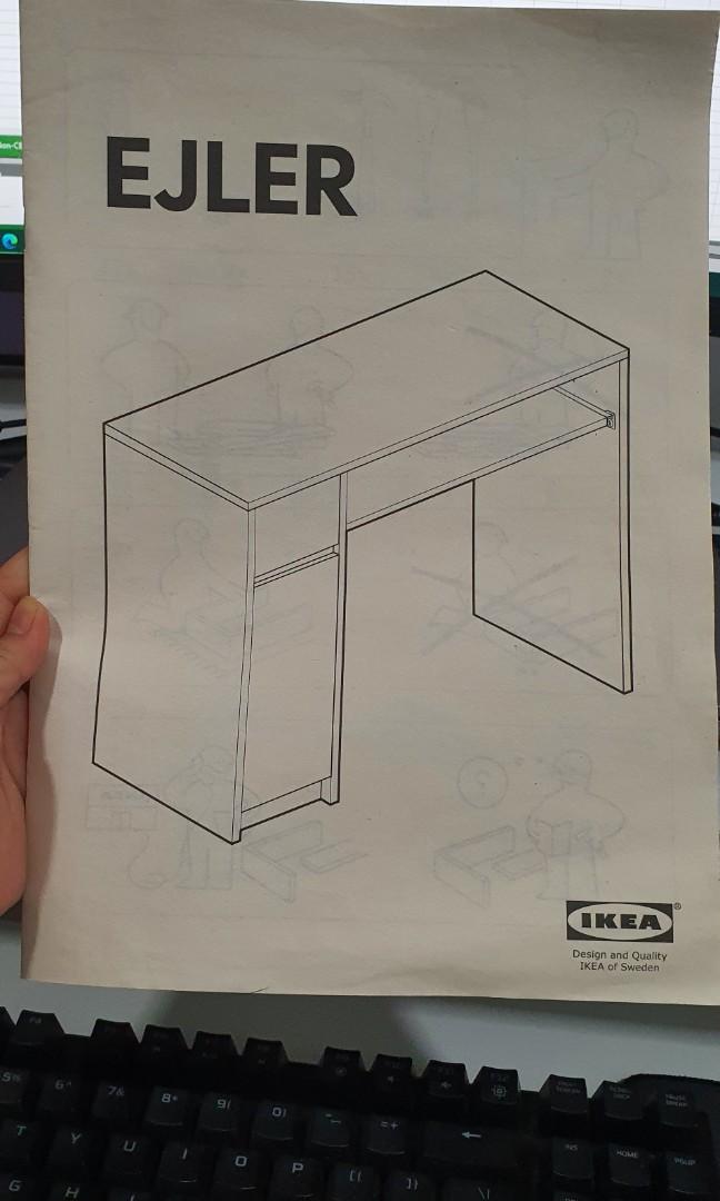 Ikea ejler deals desk