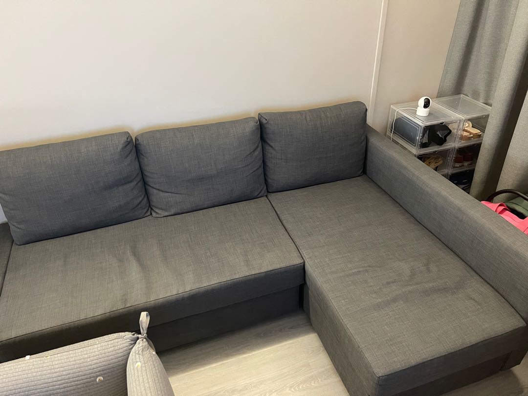 IKEA Friheten L Shape Sofa Bed Furniture Home Living Furniture