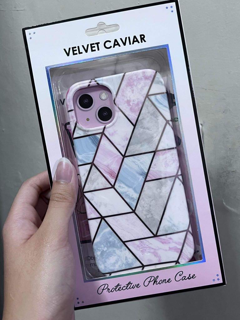 iPhone 13 Case Velvet Caviar Geometric Marble, Mobile Phones & Gadgets, Mobile & Gadget