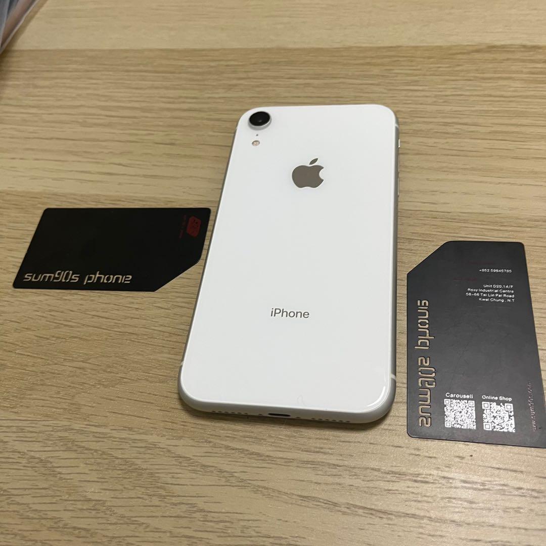 iPhone XR 64GB 白色White Color, 手提電話, 手機, iPhone, iPhone X