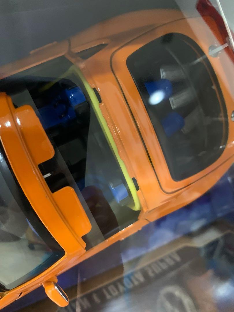 Jada Die Cast Car Fast & Furious Brian & Toyota Supra with Figure Scale